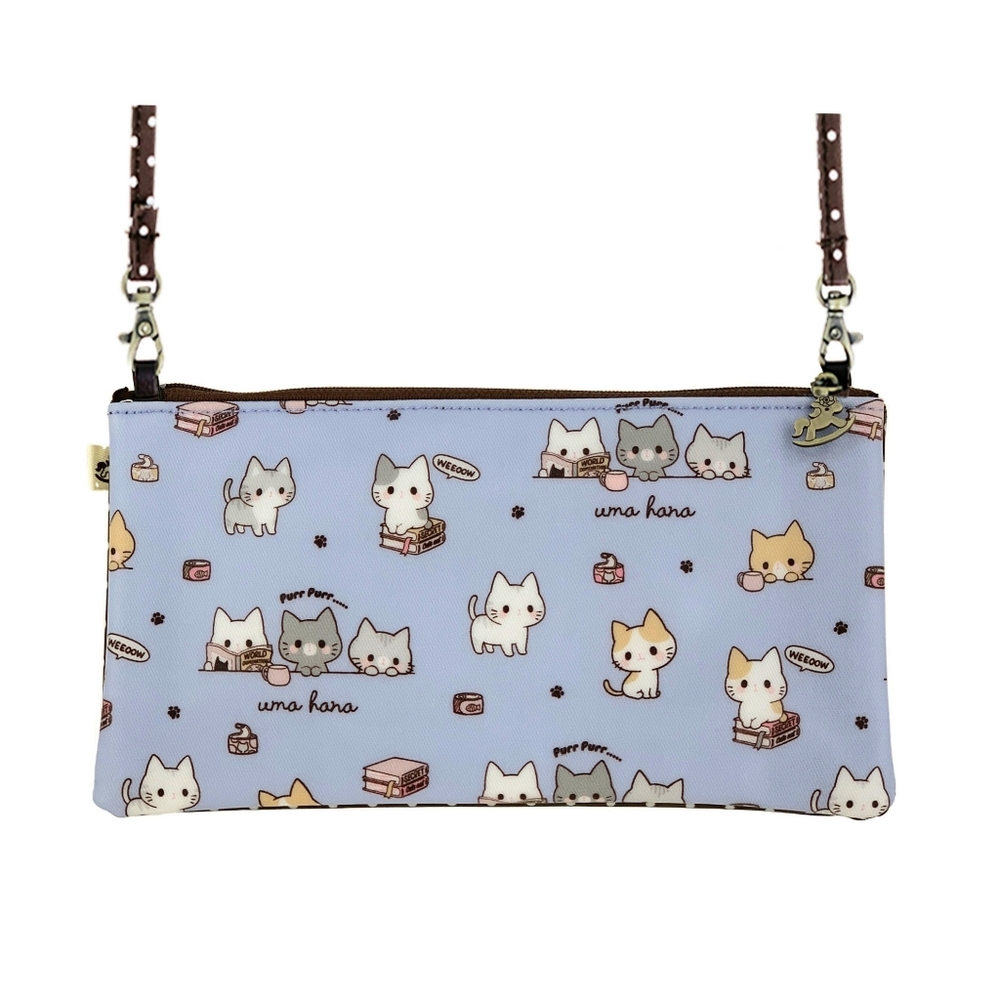 Waterproof Cat Rectangular Crossbody Purse